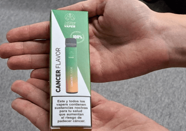 Lanzan en España un vapeador "con sabor a cáncer"