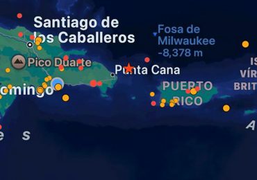 Temblor de magnitud 5.8 sacude el noreste de Bávaro, República Dominicana